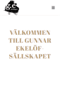 Mobile Screenshot of gunnarekelof.se